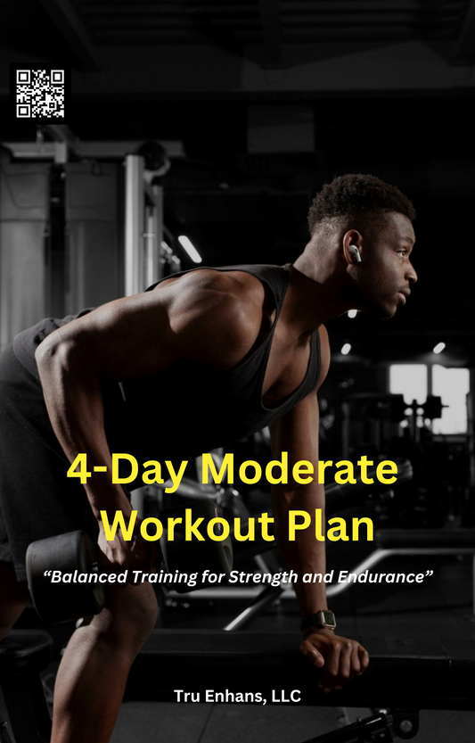 4-Day Workout Plan (Moderate)